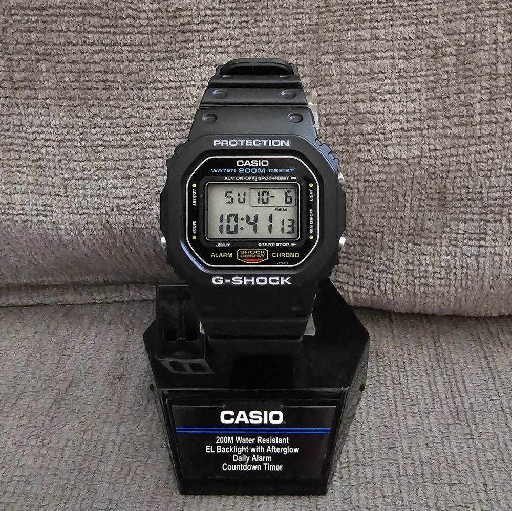 Vintage Casio Dw 5600c GShock Watch